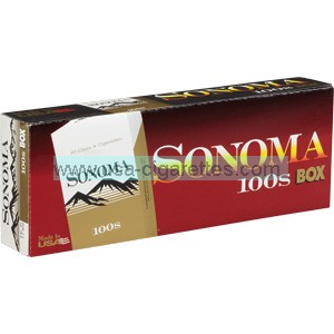 Sonoma Gold 100's cigarettes